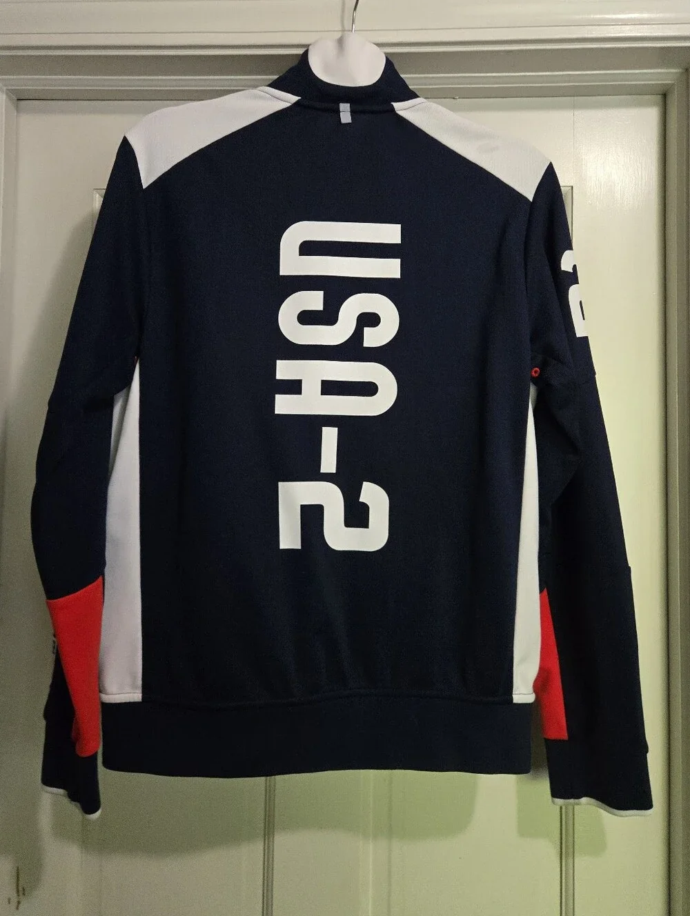 Polo Sport Ralph Lauren Performance USA-2 Zip-Up Navy Track Jacket S
